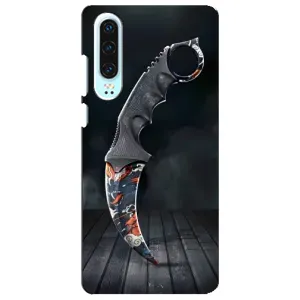 Чехол КИБЕРСПОРТ для Huawei P30 (Кинжал КС ГО)