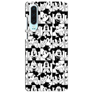 Чехлы с принтом Микки Маус на Huawei P30 (Коллаж Микки Маус)