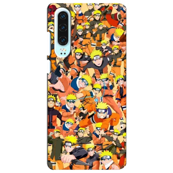 Чехол с рисунком «Коллаж Наруто» для Huawei P30