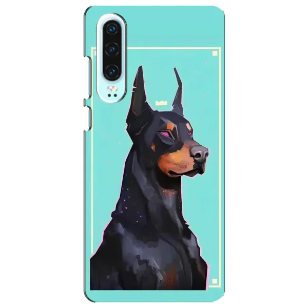 Чехол с рисунком «Король доберман» для Huawei P30 Чехол с рисунком «Король доберман» для Huawei P30