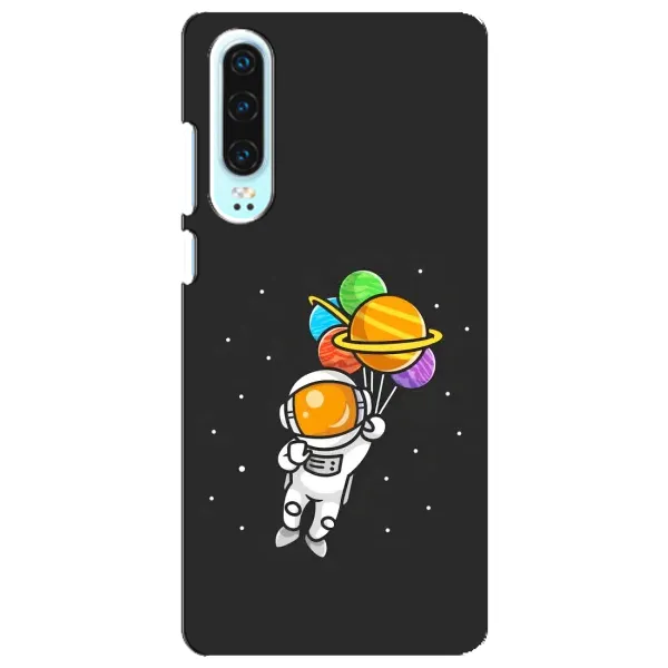Чехол с рисунком «Космонавт с шариками» для Huawei P30 Чехол с рисунком «Космонавт с шариками» для Huawei P30