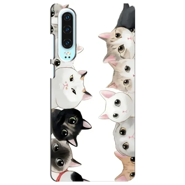 Чехол с рисунком «Коты» для Huawei P30