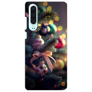 Чехлы на Новый Год Huawei P30 (Красивая елочка)