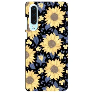 Чехлы с тематикой "ЦВЕТЫ" на Huawei P30 (красивые цветы)