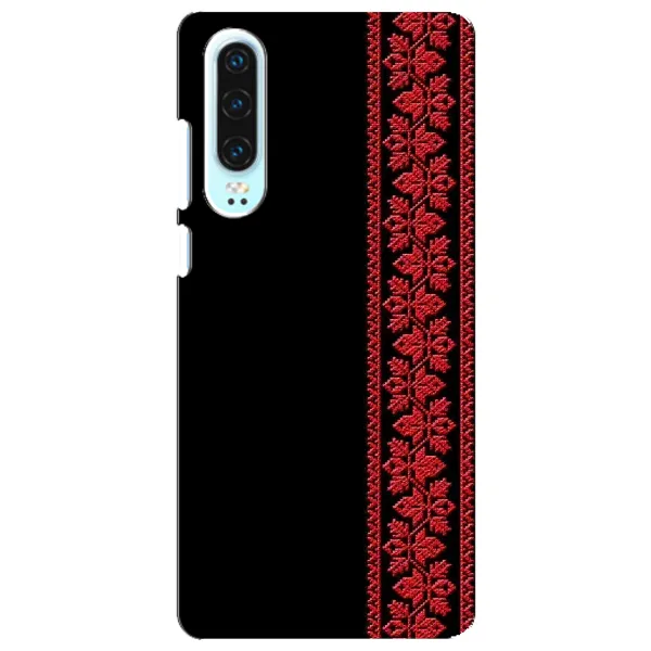 Чехол с рисунком «Красная Вышиванка» для Huawei P30 Чехол с рисунком «Красная Вышиванка» для Huawei P30