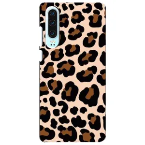 Чехол с леопардовым принтом на Huawei P30 (Леопардовый принт)