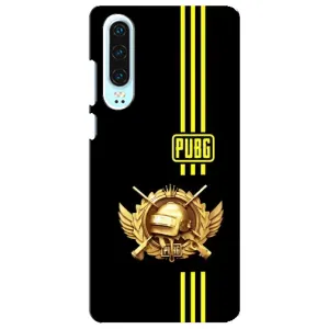 Чехол (TPU) с картинкой "Лого Пабг" на Хуавей П30 (Лого PUPG)