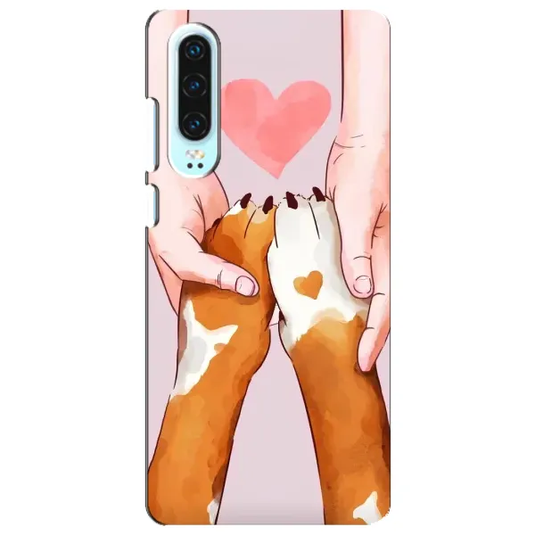 Чехол с рисунком «Любовь к собакам» для Huawei P30 Чехол с рисунком «Любовь к собакам» для Huawei P30