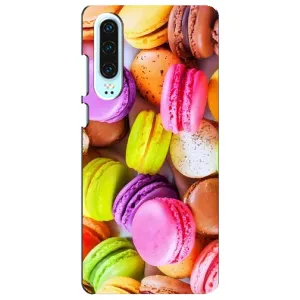 Чехол с изображением  вкусной еды для Huawei P30 (Макаруны)