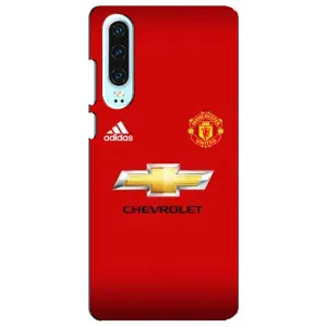 Силиконовые Чехлы принт Футбол на Huawei P30 (Man United)