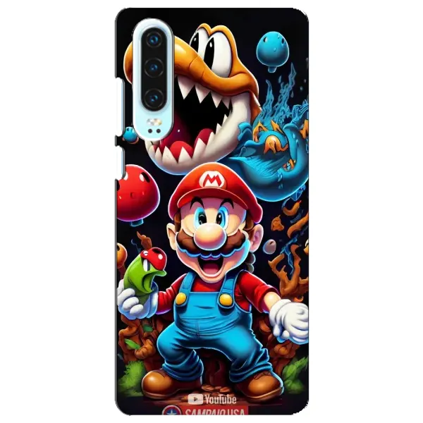 Чехол с рисунком «Марио» для Huawei P30 Чехол с рисунком «Марио» для Huawei P30