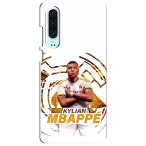 Чехол (TPU) с Футболистом на Huawei P30 (Мбаппе Реал)