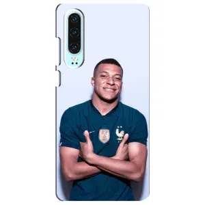 Чехол (TPU) с Футболистом на Huawei P30 (Мбаппешичка)