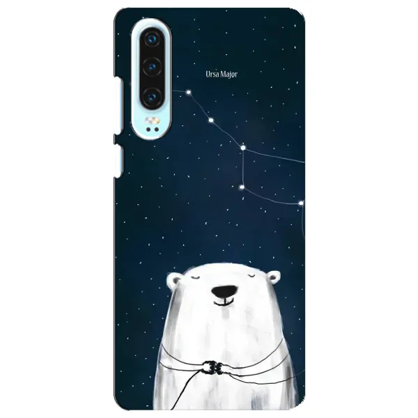 Чехол с рисунком «Медведица» для Huawei P30