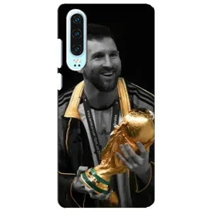 Чехлы Лео Месси Аргентина для Huawei P30 (Месси ЧМ)
