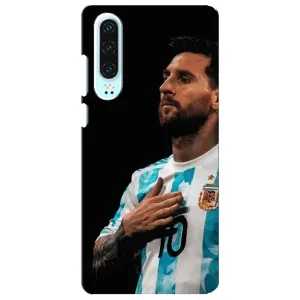 Чехлы Лео Месси Аргентина для Huawei P30 (Месси Капитан)