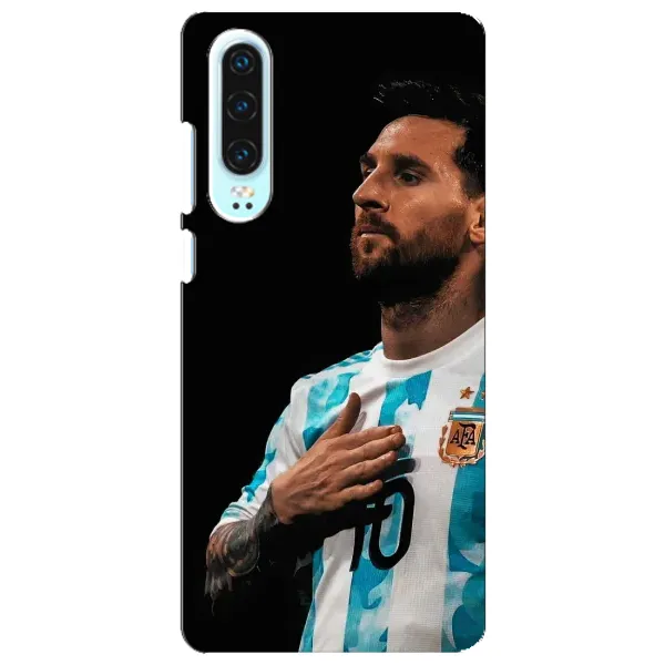 Чехол с рисунком «Месси Капитан» для Huawei P30