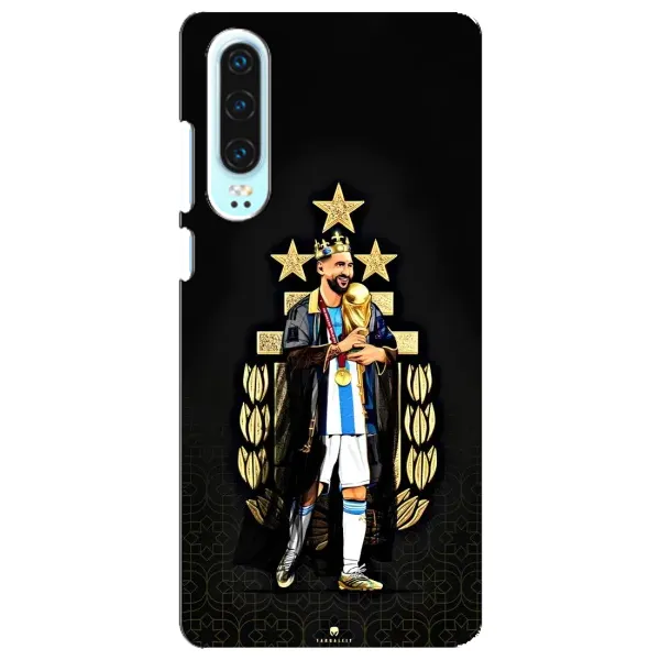 Чехол с рисунком «Месси король» для Huawei P30