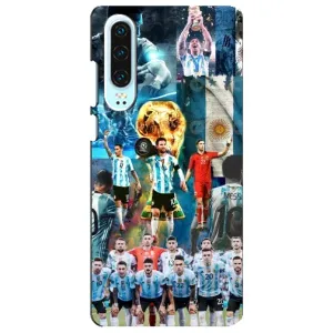 Чехлы Лео Месси Аргентина для Huawei P30 (Месси в сборной)