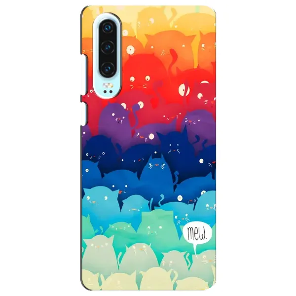 Чехол с рисунком «Mew» для Huawei P30