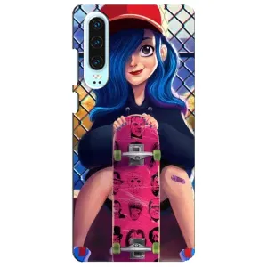 Чехол с картинкой Модные Девчонки Huawei P30 (Модная девушка)