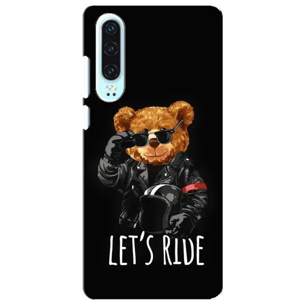 Чехол с рисунком «Модный Мишка» для Huawei P30