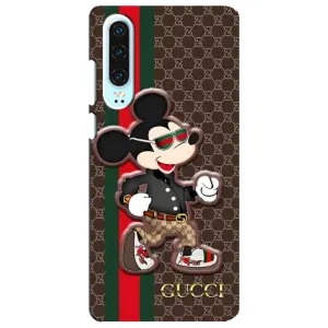 Чехлы Бренд GUCCI для Huawei P30 (Маус Гуччи)