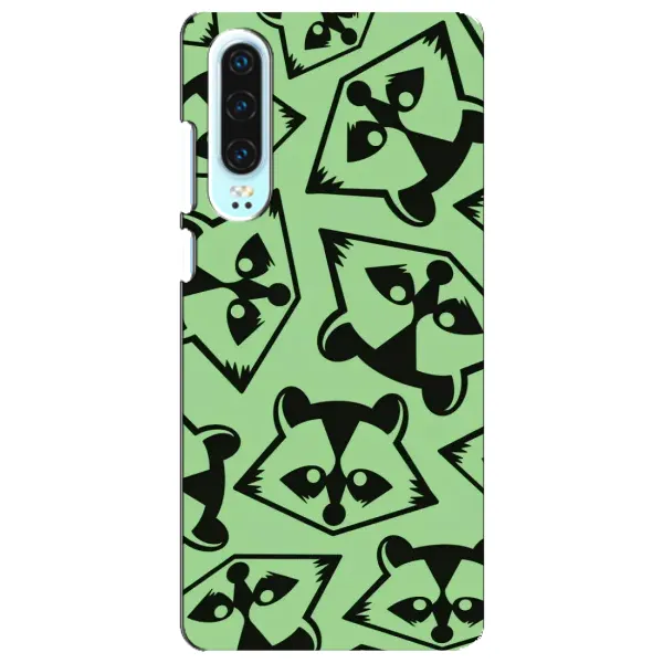 Чехол с рисунком «Мордочки Енота» для Huawei P30 Чехол с рисунком «Мордочки Енота» для Huawei P30