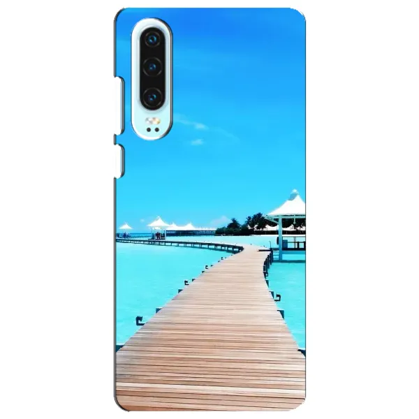 Чехол с рисунком «Набережная» для Huawei P30 Чехол с рисунком «Набережная» для Huawei P30