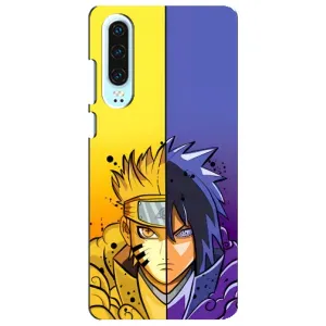 Купить Чехлы на телефон с принтом Anime для Huawei P30 (Naruto Vs Sasuke)