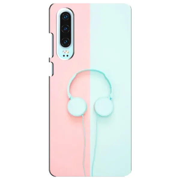 Чехол с рисунком «Наушники» для Huawei P30