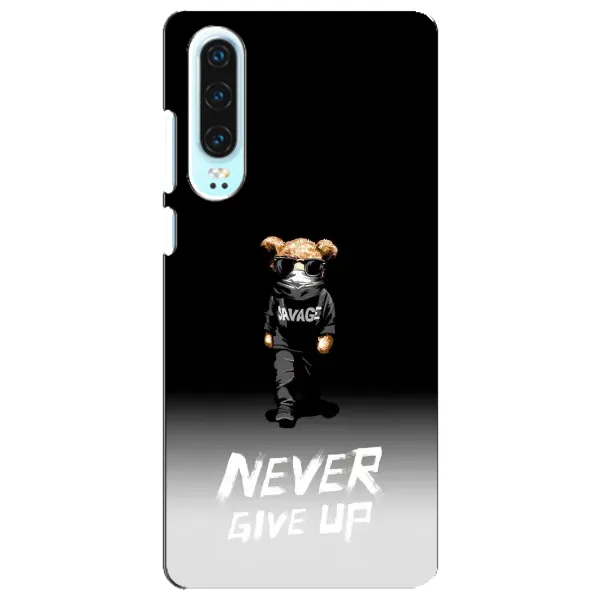 Чехол с рисунком «Never» для Huawei P30