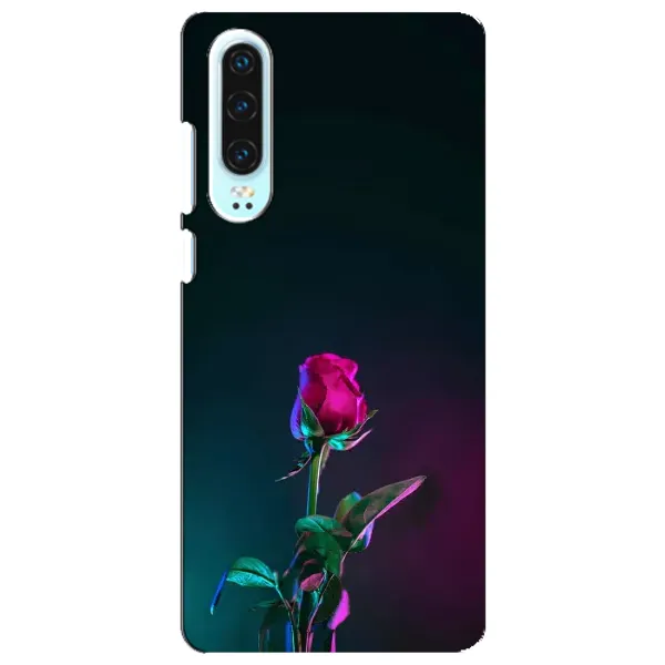 Чехол с рисунком «Ночная роза» для Huawei P30 Чехол с рисунком «Ночная роза» для Huawei P30