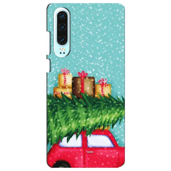 Чехол с рисунком «Новогодние подарки» для Huawei P30 Чехол с рисунком «Новогодние подарки» для Huawei P30