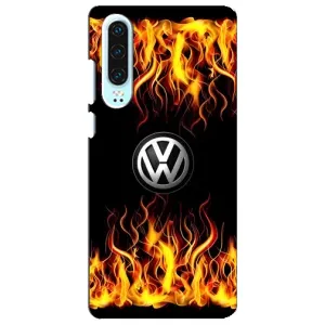 Чехол "Фольксваген" для Huawei P30 (Огненный Лого)