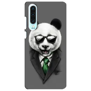 Чехлы с Пандами на Huawei P30 (Панда в очках)