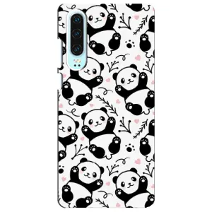 Чехлы с Пандами на Huawei P30 (Пандочки)
