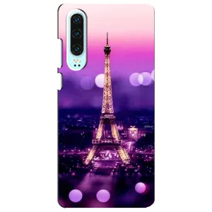 Чехол с Эйфелевой башней на Huawei P30 (Париж башня)