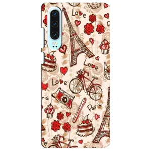 Чехол с Эйфелевой башней на Huawei P30 (Париж мечта)