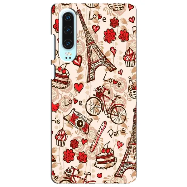 Чехол с рисунком «Париж мечта» для Huawei P30 Чехол с рисунком «Париж мечта» для Huawei P30
