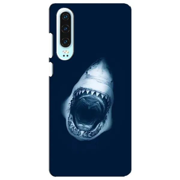 Чехол с рисунком «Пасть Акулы» для Huawei P30