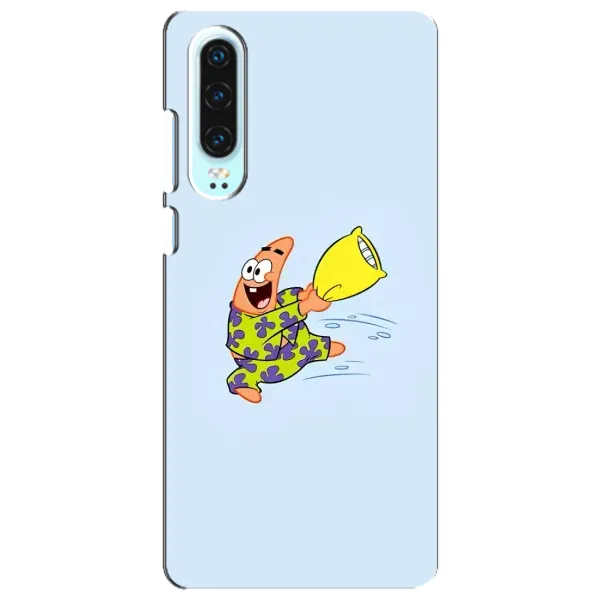 Чехол с рисунком «Патрик с подушкой» для Huawei P30 Чехол с рисунком «Патрик с подушкой» для Huawei P30
