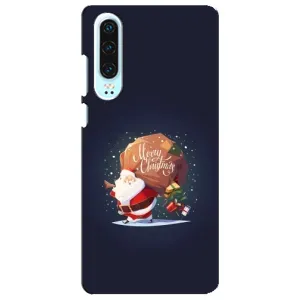 Чехол Санта Клаус для Huawei P30 (Подарки от Санты)