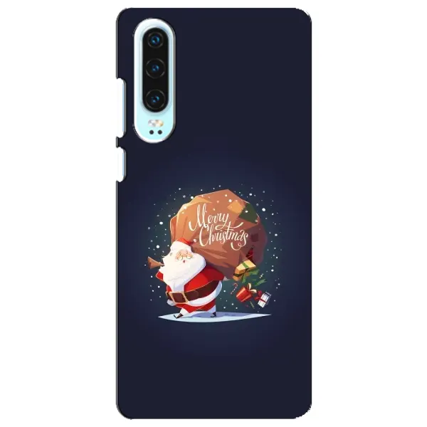 Чехол с рисунком «Подарки от Санты» для Huawei P30 Чехол с рисунком «Подарки от Санты» для Huawei P30