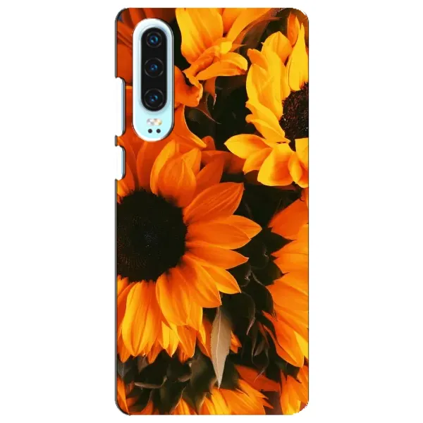 Чехол с рисунком «подсолнухи» для Huawei P30 Чехол с рисунком «подсолнухи» для Huawei P30