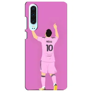 Чехлы Лео Месси в Майами на Huawei P30 (Празднование Месси)