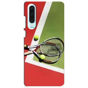 Чехлы с принтом Спортивная тематика для Huawei P30 (Ракетки теннис)