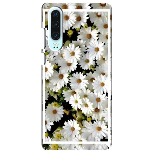 Чехол с рисунком «Рамка в ромашках» для Huawei P30 Чехол с рисунком «Рамка в ромашках» для Huawei P30