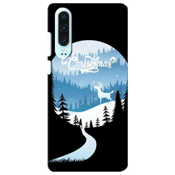 Чехол с рисунком «Рождественский Олень» для Huawei P30 Чехол с рисунком «Рождественский Олень» для Huawei P30