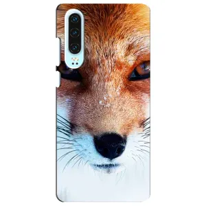 Чехол с Лисичкой для Huawei P30 (Рыжая Лисичка)